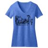 Women's Perfect Blend ® CVC V Neck Tee Thumbnail