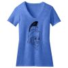 Women's Perfect Blend ® CVC V Neck Tee Thumbnail