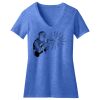 Women's Perfect Blend ® CVC V Neck Tee Thumbnail