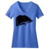 Women's Perfect Blend ® CVC V Neck Tee Thumbnail