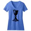 Women's Perfect Blend ® CVC V Neck Tee Thumbnail