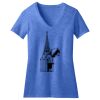 Women's Perfect Blend ® CVC V Neck Tee Thumbnail