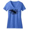Women's Perfect Blend ® CVC V Neck Tee Thumbnail