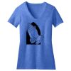 Women's Perfect Blend ® CVC V Neck Tee Thumbnail