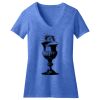 Women's Perfect Blend ® CVC V Neck Tee Thumbnail