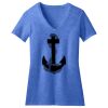 Women's Perfect Blend ® CVC V Neck Tee Thumbnail