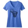 Women's Perfect Blend ® CVC V Neck Tee Thumbnail