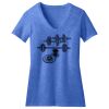 Women's Perfect Blend ® CVC V Neck Tee Thumbnail