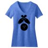 Women's Perfect Blend ® CVC V Neck Tee Thumbnail