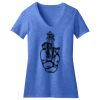 Women's Perfect Blend ® CVC V Neck Tee Thumbnail