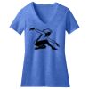 Women's Perfect Blend ® CVC V Neck Tee Thumbnail