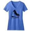 Women's Perfect Blend ® CVC V Neck Tee Thumbnail
