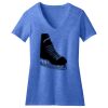 Women's Perfect Blend ® CVC V Neck Tee Thumbnail