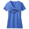 Women's Perfect Blend ® CVC V Neck Tee Thumbnail