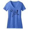Women's Perfect Blend ® CVC V Neck Tee Thumbnail