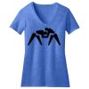 Women's Perfect Blend ® CVC V Neck Tee Thumbnail