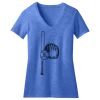 Women's Perfect Blend ® CVC V Neck Tee Thumbnail