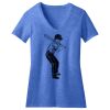 Women's Perfect Blend ® CVC V Neck Tee Thumbnail