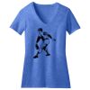 Women's Perfect Blend ® CVC V Neck Tee Thumbnail