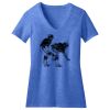 Women's Perfect Blend ® CVC V Neck Tee Thumbnail