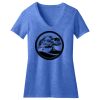 Women's Perfect Blend ® CVC V Neck Tee Thumbnail