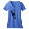 Women's Perfect Blend ® CVC V Neck Tee Thumbnail