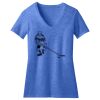Women's Perfect Blend ® CVC V Neck Tee Thumbnail