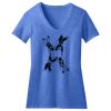 Women's Perfect Blend ® CVC V Neck Tee Thumbnail