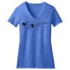 Women's Perfect Blend ® CVC V Neck Tee Thumbnail