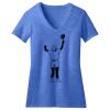 Women's Perfect Blend ® CVC V Neck Tee Thumbnail