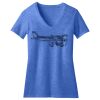 Women's Perfect Blend ® CVC V Neck Tee Thumbnail