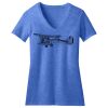 Women's Perfect Blend ® CVC V Neck Tee Thumbnail