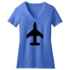 Women's Perfect Blend ® CVC V Neck Tee Thumbnail