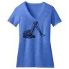 Women's Perfect Blend ® CVC V Neck Tee Thumbnail
