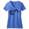Women's Perfect Blend ® CVC V Neck Tee Thumbnail