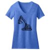Women's Perfect Blend ® CVC V Neck Tee Thumbnail