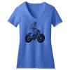 Women's Perfect Blend ® CVC V Neck Tee Thumbnail