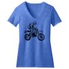 Women's Perfect Blend ® CVC V Neck Tee Thumbnail