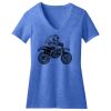 Women's Perfect Blend ® CVC V Neck Tee Thumbnail
