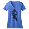Women's Perfect Blend ® CVC V Neck Tee Thumbnail