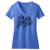 Women's Perfect Blend ® CVC V Neck Tee Thumbnail
