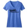 Women's Perfect Blend ® CVC V Neck Tee Thumbnail
