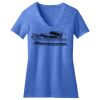 Women's Perfect Blend ® CVC V Neck Tee Thumbnail