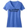 Women's Perfect Blend ® CVC V Neck Tee Thumbnail