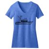 Women's Perfect Blend ® CVC V Neck Tee Thumbnail