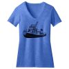 Women's Perfect Blend ® CVC V Neck Tee Thumbnail