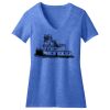 Women's Perfect Blend ® CVC V Neck Tee Thumbnail