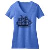Women's Perfect Blend ® CVC V Neck Tee Thumbnail