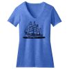 Women's Perfect Blend ® CVC V Neck Tee Thumbnail