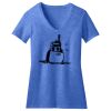 Women's Perfect Blend ® CVC V Neck Tee Thumbnail